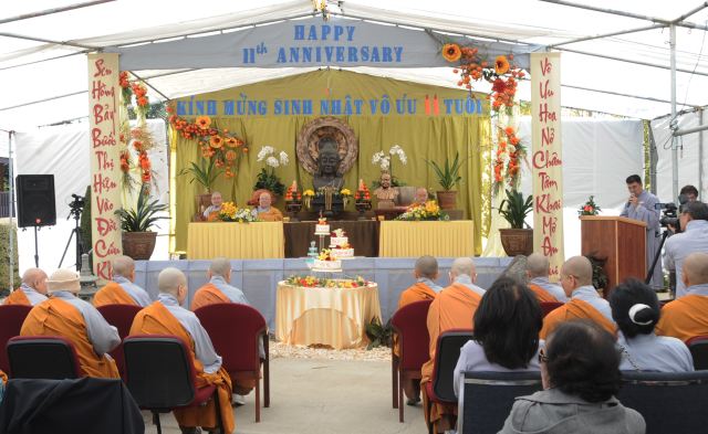 Hoa Kỳ: Thiền viện Vô Ưu kỷ niệm 11 năm thành lập