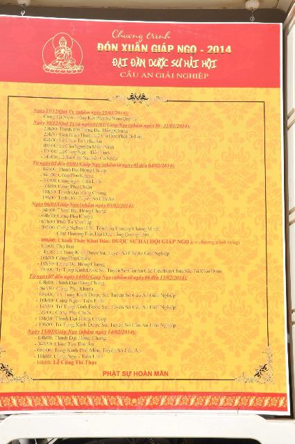 Chùa Khải Đoan Khai Đại Đàn Dược Sư Hải Hội Năm 2014