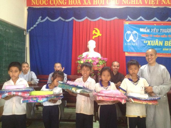 ĐĐ. Thích Đồng Tâm và chương trình thiện nguyện “Xuân yêu thương”