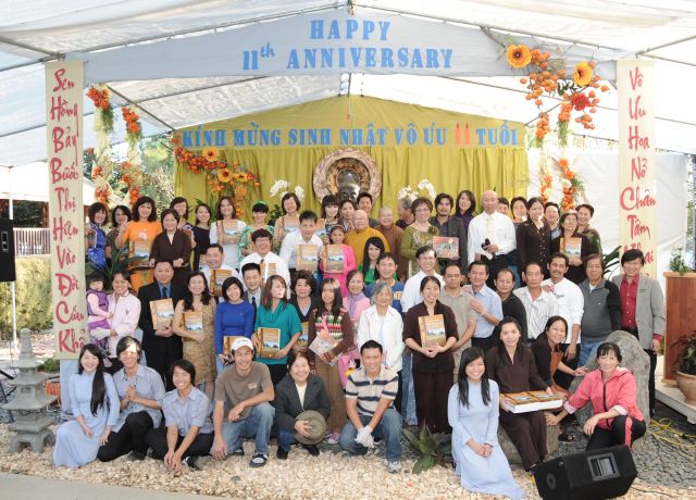 Hoa Kỳ: Thiền viện Vô Ưu kỷ niệm 11 năm thành lập