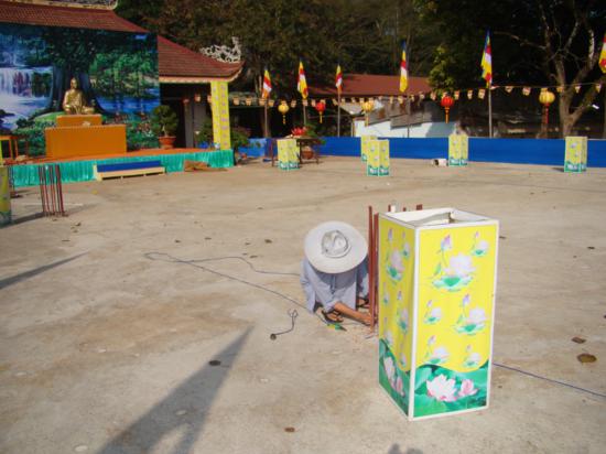 Đăk Nông: công tác chuẩn bị Đại lễ Thành đạo tại chùa Pháp Hoa