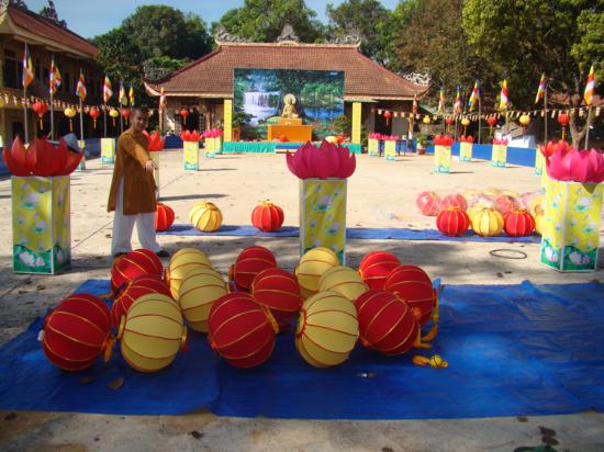 Đăk Nông: công tác chuẩn bị Đại lễ Thành đạo tại chùa Pháp Hoa