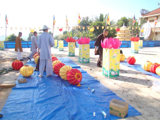 Đăk Nông: công tác chuẩn bị Đại lễ Thành đạo tại chùa Pháp Hoa