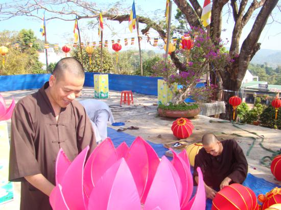 Đăk Nông: công tác chuẩn bị Đại lễ Thành đạo tại chùa Pháp Hoa