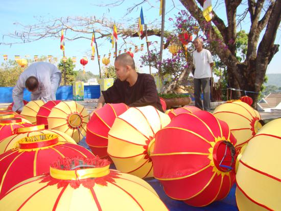 Đăk Nông: công tác chuẩn bị Đại lễ Thành đạo tại chùa Pháp Hoa