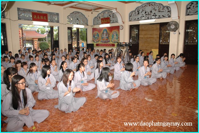 TP. HCM: Quan Âm Tu Viện diễn ra khóa tu Gieo Hạt Từ Tâm 20: Ơn Thầy