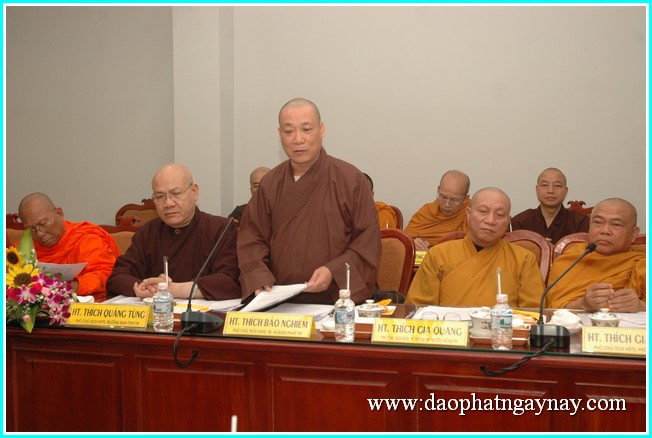 TP. HCM: Hội nghị Ban thường trực Hội Đồng Trị Sự kỳ II khóa VII TƯ GHPGVN