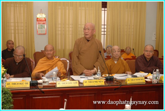 TP. HCM: Hội nghị Ban thường trực Hội Đồng Trị Sự kỳ II khóa VII TƯ GHPGVN