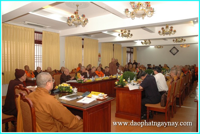 TP. HCM: Hội nghị Ban thường trực Hội Đồng Trị Sự kỳ II khóa VII TƯ GHPGVN