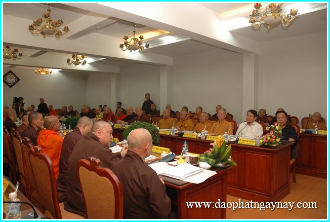 TP. HCM: Hội nghị Ban thường trực Hội Đồng Trị Sự kỳ II khóa VII TƯ GHPGVN
