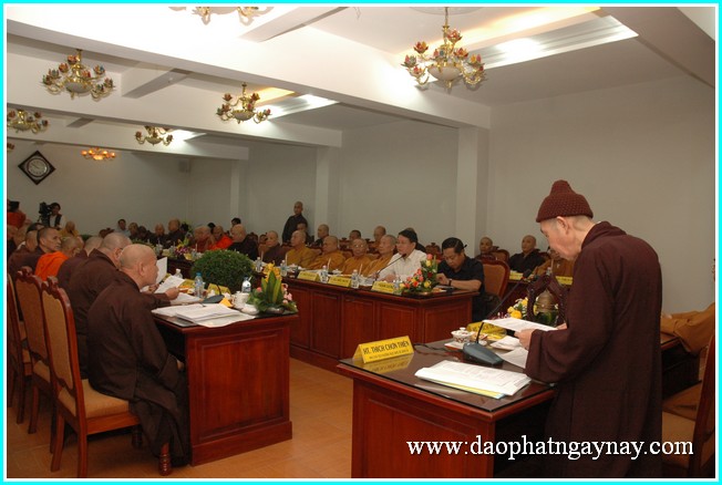 TP. HCM: Hội nghị Ban thường trực Hội Đồng Trị Sự kỳ II khóa VII TƯ GHPGVN