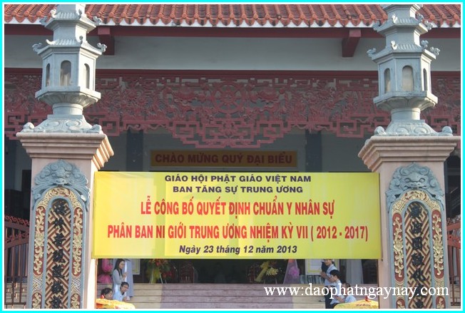 TP. HCM: Lễ công bố quyết định chuẩn y nhân sự Phân ban Ni giới TƯ GHPGVN nhiệm kỳ VII (2012 - 2017)