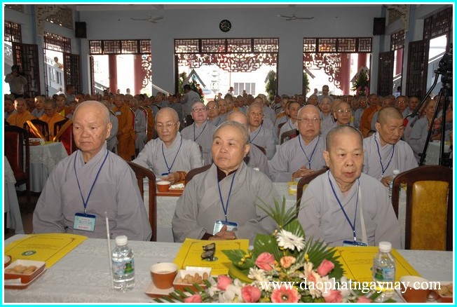 TP. HCM: Lễ công bố quyết định chuẩn y nhân sự Phân ban Ni giới TƯ GHPGVN nhiệm kỳ VII (2012 - 2017)