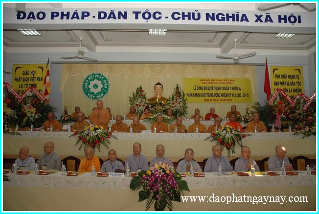 TP. HCM: Lễ công bố quyết định chuẩn y nhân sự Phân ban Ni giới TƯ GHPGVN nhiệm kỳ VII (2012 - 2017)