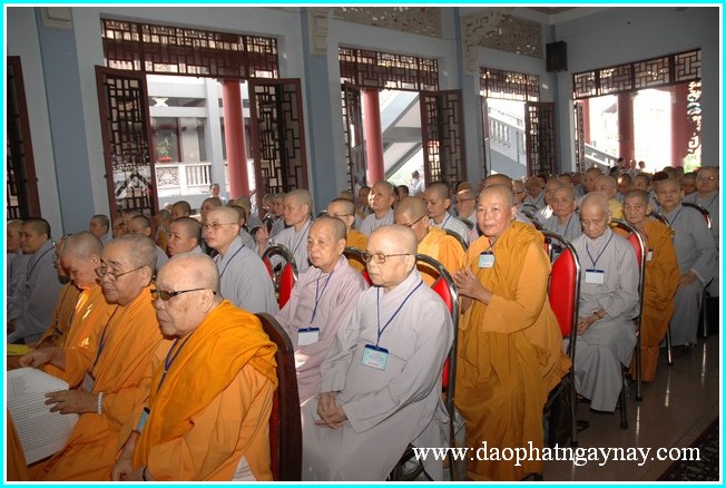 TP. HCM: Lễ công bố quyết định chuẩn y nhân sự Phân ban Ni giới TƯ GHPGVN nhiệm kỳ VII (2012 - 2017)