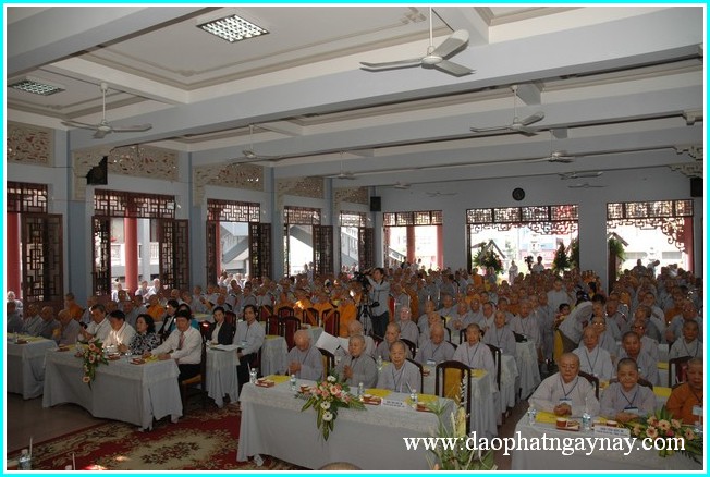 TP. HCM: Lễ công bố quyết định chuẩn y nhân sự Phân ban Ni giới TƯ GHPGVN nhiệm kỳ VII (2012 - 2017)