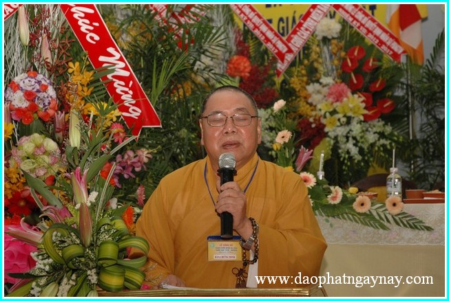 TP. HCM: Lễ công bố quyết định chuẩn y nhân sự Phân ban Ni giới TƯ GHPGVN nhiệm kỳ VII (2012 - 2017)