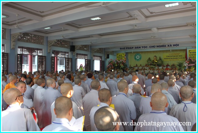 TP. HCM: Lễ công bố quyết định chuẩn y nhân sự Phân ban Ni giới TƯ GHPGVN nhiệm kỳ VII (2012 - 2017)