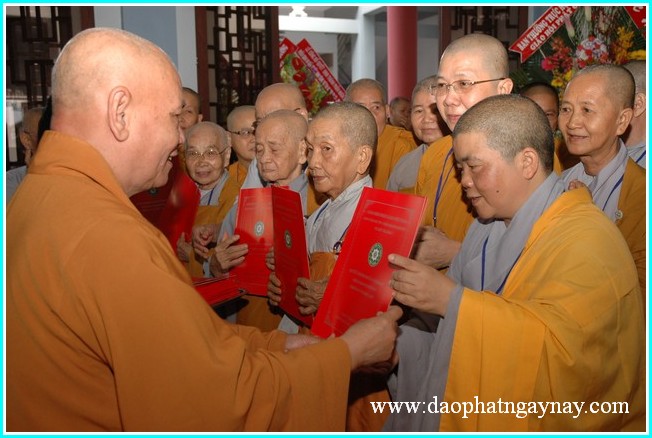 TP. HCM: Lễ công bố quyết định chuẩn y nhân sự Phân ban Ni giới TƯ GHPGVN nhiệm kỳ VII (2012 - 2017)