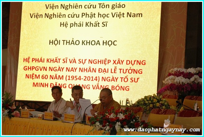 TP. HCM: Hội thảo hệ phái Khất Sĩ - Khai mạc thư viện - triển lãm Ánh Minh Quang
