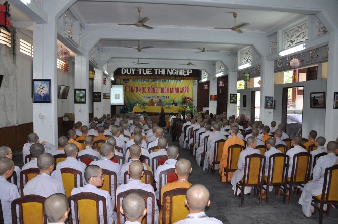 TP.HCM: Trao học bổng trí tuệ “THÍCH MINH CHÂU”