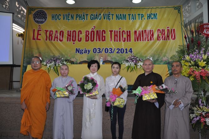 TP.HCM: Trao học bổng trí tuệ “THÍCH MINH CHÂU”