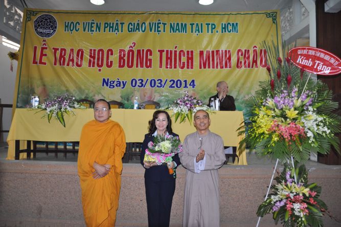 TP.HCM: Trao học bổng trí tuệ “THÍCH MINH CHÂU”