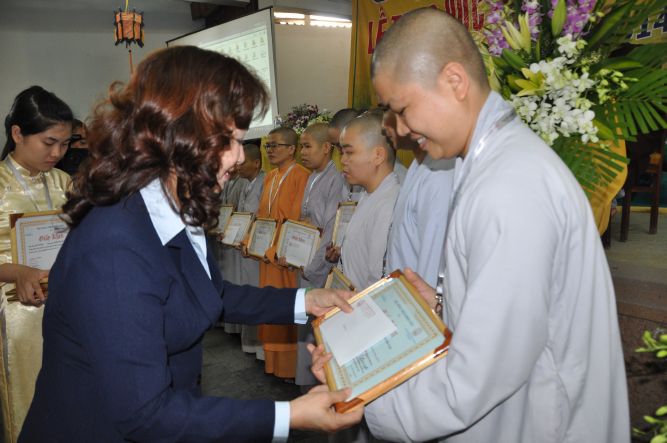 TP.HCM: Trao học bổng trí tuệ “THÍCH MINH CHÂU”