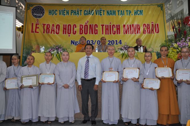 TP.HCM: Trao học bổng trí tuệ “THÍCH MINH CHÂU”