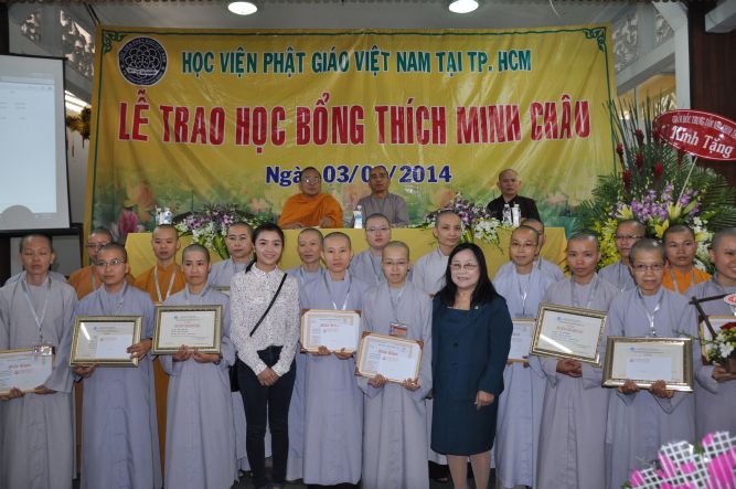 TP.HCM: Trao học bổng trí tuệ “THÍCH MINH CHÂU”