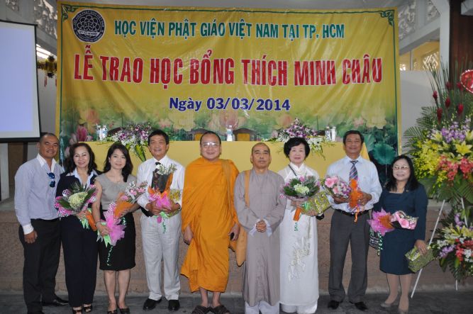 TP.HCM: Trao học bổng trí tuệ “THÍCH MINH CHÂU”