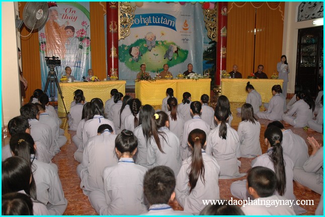 TP. HCM: Quan Âm Tu Viện diễn ra khóa tu Gieo Hạt Từ Tâm 20: Ơn Thầy