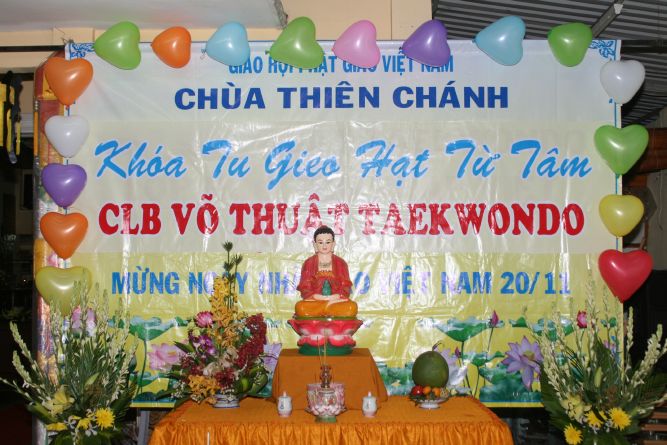 TP.HCM: Thiêng liêng lễ mừng ngày nhà giáo, 20/11 tại chùa Thiên Chánh