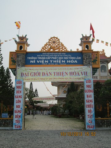 Vũng Tàu: Trước ngày khai mạc đại giới đàn Thiện Hòa VII