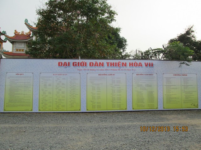 Vũng Tàu: Trước ngày khai mạc đại giới đàn Thiện Hòa VII