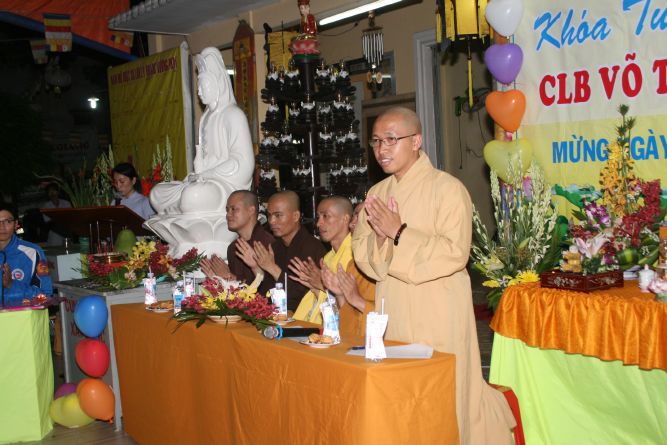 TP.HCM: Thiêng liêng lễ mừng ngày nhà giáo, 20/11 tại chùa Thiên Chánh