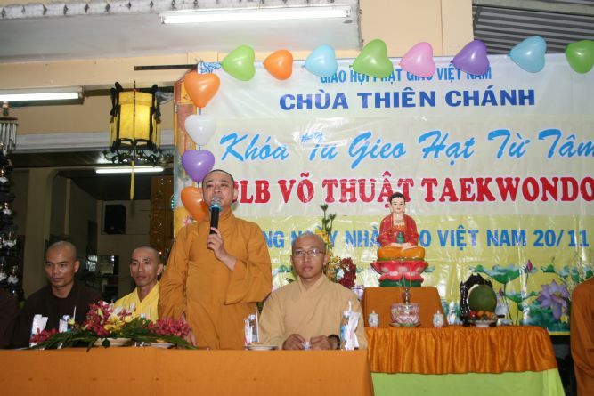 TP.HCM: Thiêng liêng lễ mừng ngày nhà giáo, 20/11 tại chùa Thiên Chánh