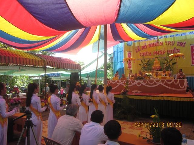 Lễ Bổ Nhiệm Trụ Trì Chùa Pháp Hiển - Huyện Hàm Tân