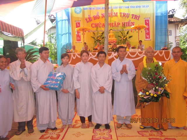 Bình Thuận: Lễ bổ nhiệm trụ trì chùa Pháp Hiển - Hàm Tân