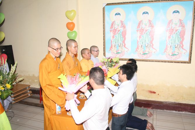 TP.HCM: Thiêng liêng lễ mừng ngày nhà giáo, 20/11 tại chùa Thiên Chánh