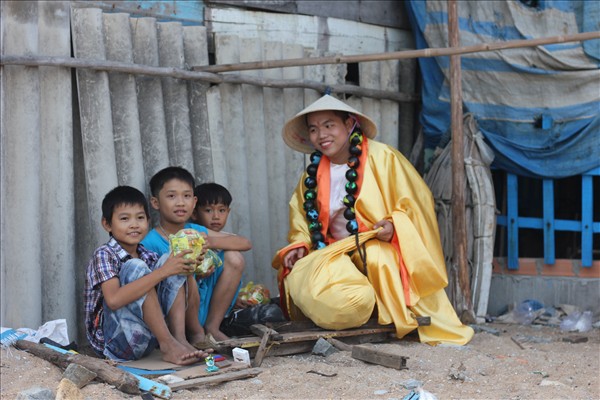 Phật Di Lặc về nơi xóm chài Lagi
