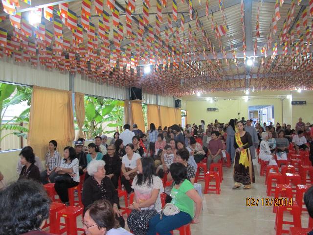 Buổi Chiếu Phim Tại Chùa Vĩnh Nghiêm, Sydney, Úc Châu Được Thành Công Viên Mãn