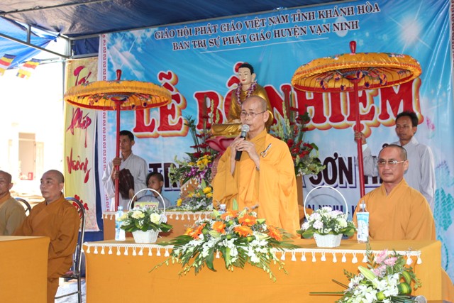 Khánh Hòa: Lễ bổ nhiệm trụ trì Chùa Sơn Hải