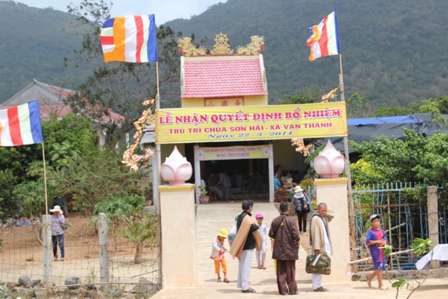 Khánh Hòa: Lễ bổ nhiệm trụ trì Chùa Sơn Hải