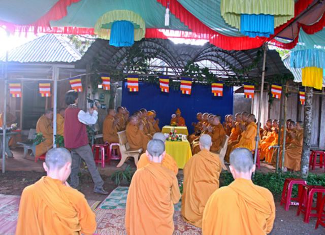 ĐăkLăc: Tịnh Xá Ngọc Chánh Lễ Đặt Đá Xây Dựng Chánh Điện
