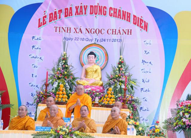 ĐăkLăc: Tịnh Xá Ngọc Chánh Lễ Đặt Đá Xây Dựng Chánh Điện