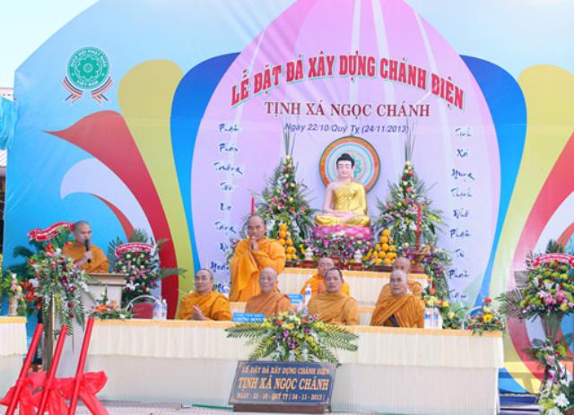 ĐăkLăc: Tịnh Xá Ngọc Chánh Lễ Đặt Đá Xây Dựng Chánh Điện