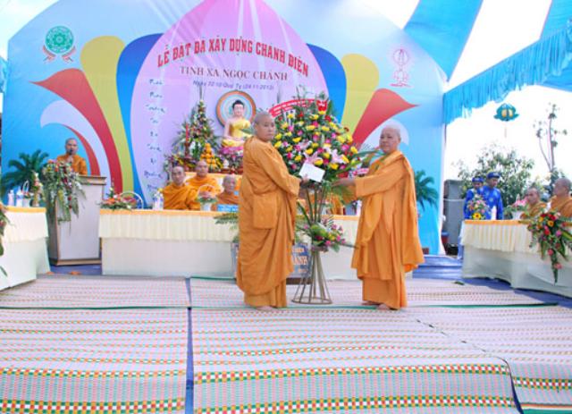 ĐăkLăc: Tịnh Xá Ngọc Chánh Lễ Đặt Đá Xây Dựng Chánh Điện
