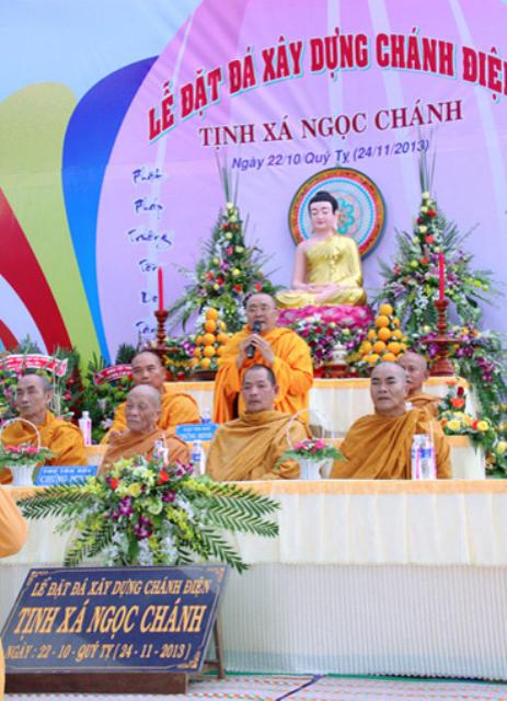 ĐăkLăc: Tịnh Xá Ngọc Chánh Lễ Đặt Đá Xây Dựng Chánh Điện