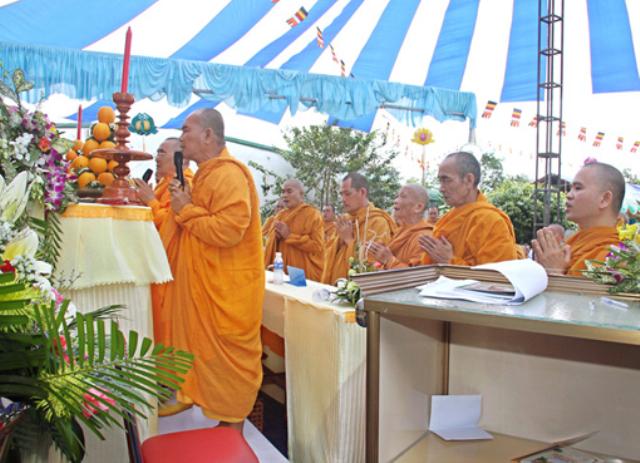 ĐăkLăc: Tịnh Xá Ngọc Chánh Lễ Đặt Đá Xây Dựng Chánh Điện